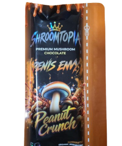 Shroomtopia (5G Chocolate Bar - Peanut Crunch)
